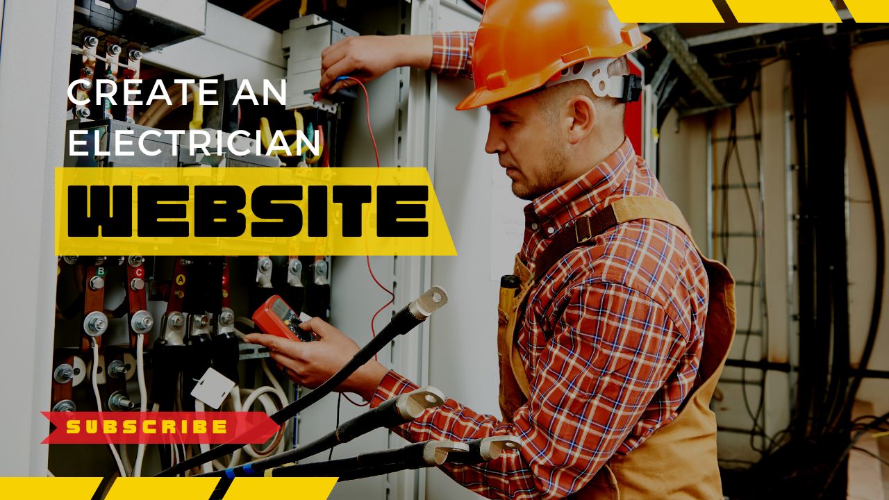 How To Create A Simple Electrician Business Website